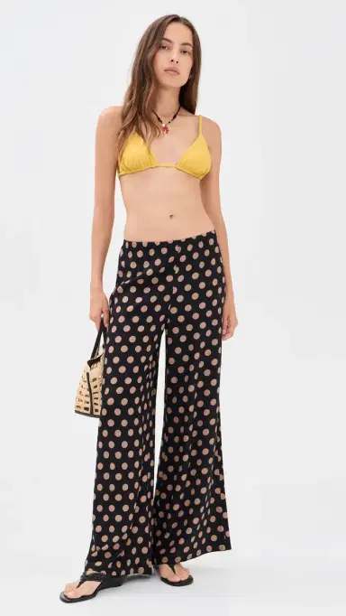 SIMONMILLER Nella Crepe Wide Leg Pants | Thumbnail 5 SIMONMILLER Nella Crepe Wide Leg Pants | Thumbnail 5