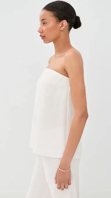 Sablyn Camden Strapless Silk Top | Thumbnail 4 Sablyn Camden Strapless Silk Top | Thumbnail 4