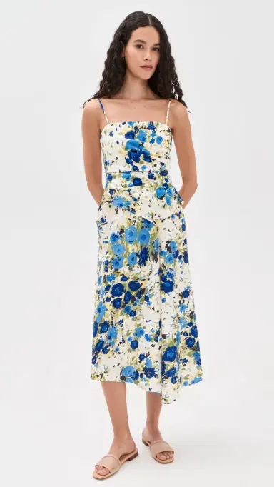 A.L.C. A. L.C. Peyton Dress Butter/Capri Multi | Thumbnail 5 A.L.C. A. L.C. Peyton Dress Butter/Capri Multi | Thumbnail 5