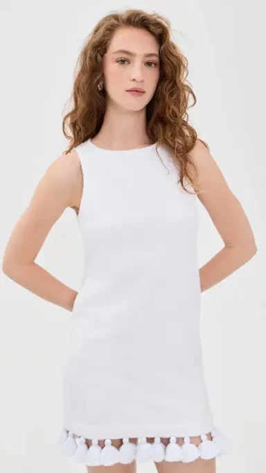 Cap D'Antibes anon Mini Dress White | Thumbnail 2 Cap D'Antibes anon Mini Dress White | Thumbnail 2