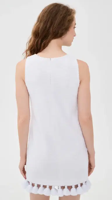 Cap D'Antibes anon Mini Dress White | Thumbnail 3 Cap D'Antibes anon Mini Dress White | Thumbnail 3