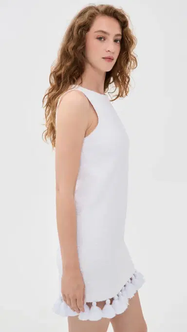 Cap D'Antibes anon Mini Dress White | Thumbnail 4 Cap D'Antibes anon Mini Dress White | Thumbnail 4