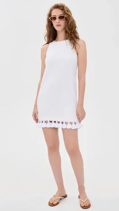 Cap D'Antibes anon Mini Dress White | Thumbnail 5 Cap D'Antibes anon Mini Dress White | Thumbnail 5