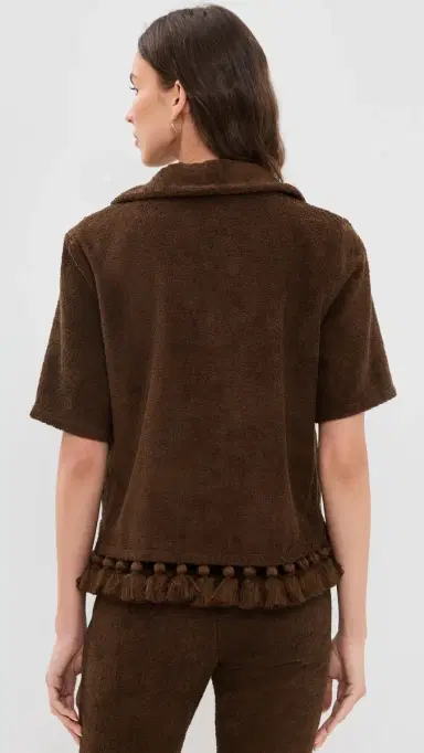 Cap d’Antibes Antonia Shirt Brown | Thumbnail 3 Cap d’Antibes Antonia Shirt Brown | Thumbnail 3