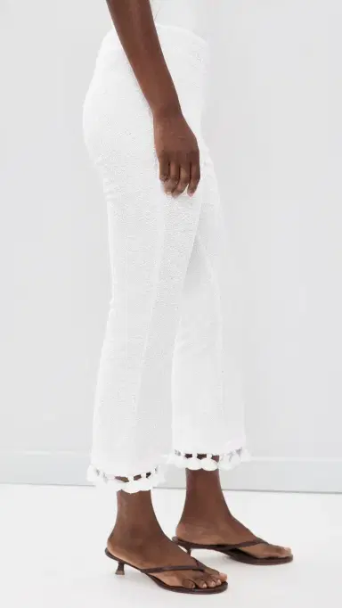 Cap d’Antibes Morgane Pants White S | Thumbnail 4 Cap d’Antibes Morgane Pants White S | Thumbnail 4