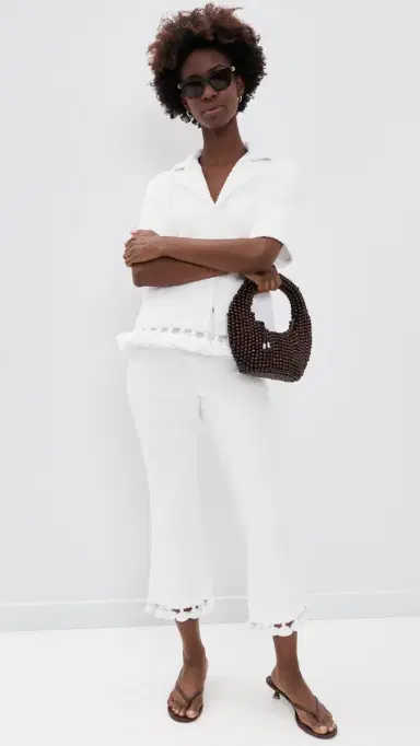 Cap d’Antibes Morgane Pants White S | Thumbnail 5 Cap d’Antibes Morgane Pants White S | Thumbnail 5