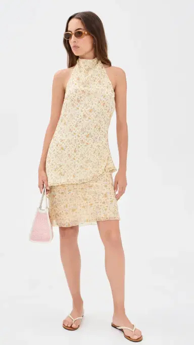 Lioness horeline Midi Skirt Beige | Thumbnail 5 Lioness horeline Midi Skirt Beige | Thumbnail 5