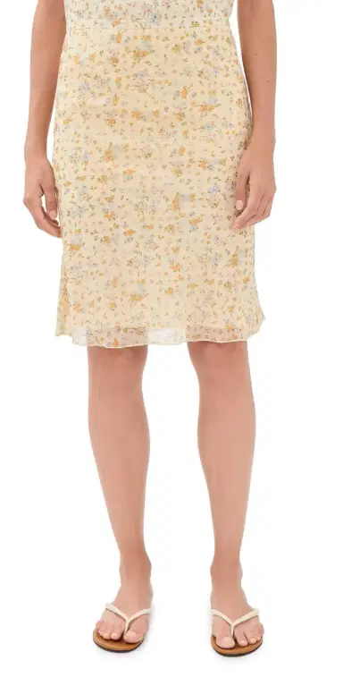Lioness horeline Midi Skirt Beige | Thumbnail 1 Lioness horeline Midi Skirt Beige | Thumbnail 1