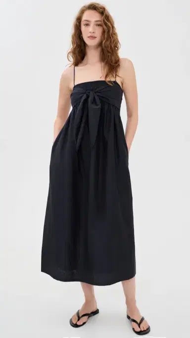 Vince Tie Smocked Cami Dress | Thumbnail 2 Vince Tie Smocked Cami Dress | Thumbnail 2