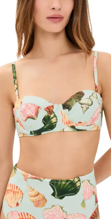 Hunter Bell Bermuda Bikini Top omers hell Mint | Thumbnail 1 Hunter Bell Bermuda Bikini Top omers hell Mint | Thumbnail 1
