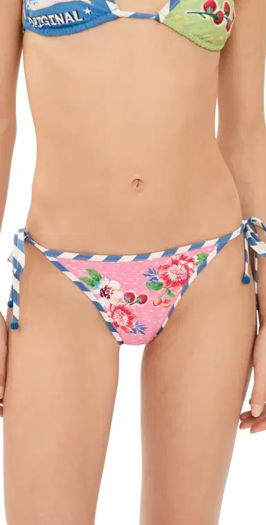 Agua Bendita Clemente Basket Reversible Bikini Bottoms Multicolor L | Thumbnail 1 Agua Bendita Clemente Basket Reversible Bikini Bottoms Multicolor L | Thumbnail 1