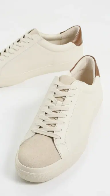 Vince Fulton Leather Sneakers pebble white | Thumbnail 4 Vince Fulton Leather Sneakers pebble white | Thumbnail 4