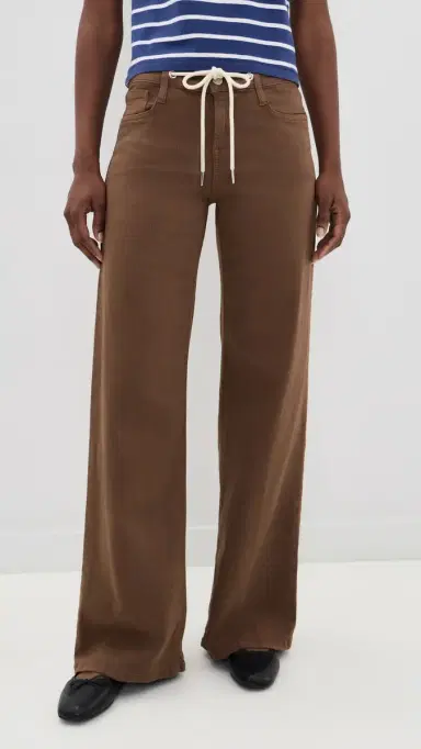 Joe's Jeans The Lou Lou Drawstring Pants Chocolate 28 | Thumbnail 2 Joe's Jeans The Lou Lou Drawstring Pants Chocolate 28 | Thumbnail 2