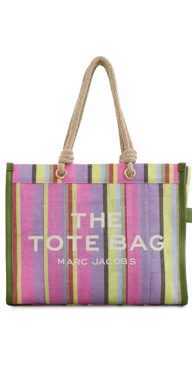 Marc Jacobs The Large Mesh Tote Bag Purple Multi | Thumbnail 1 Marc Jacobs The Large Mesh Tote Bag Purple Multi | Thumbnail 1