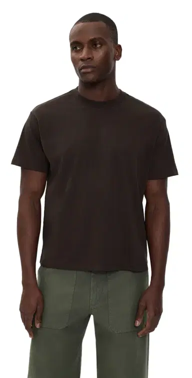 rag & bone Jacob Cropped Tee Rbrown | Thumbnail 1 rag & bone Jacob Cropped Tee Rbrown | Thumbnail 1
