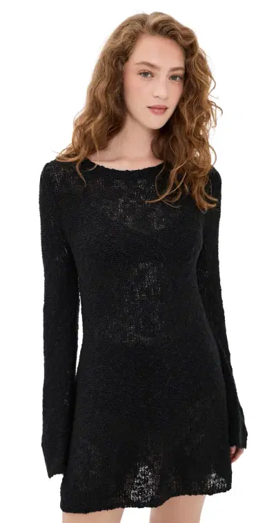 Seven Wonders Juniper Mini Dress Black | Thumbnail 1 Seven Wonders Juniper Mini Dress Black | Thumbnail 1
