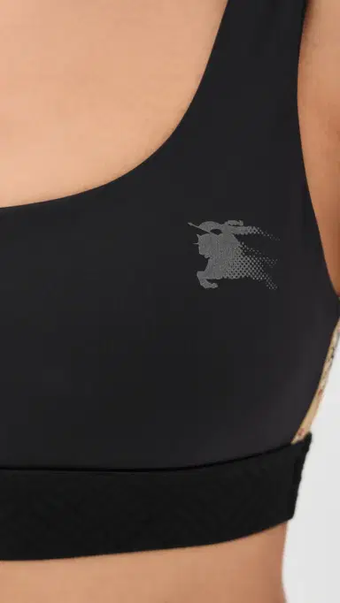Burberry Alana Sports Bra | Thumbnail 6 Burberry Alana Sports Bra | Thumbnail 6