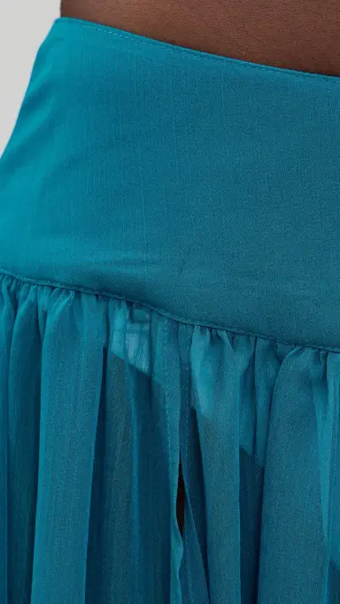 Shani Shemer edow Maxi Skirt Blue Teal | Thumbnail 6 Shani Shemer edow Maxi Skirt Blue Teal | Thumbnail 6