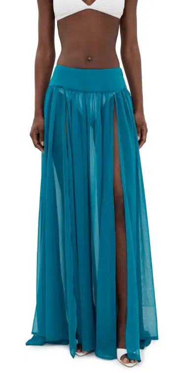 Shani Shemer edow Maxi Skirt Blue Teal | Thumbnail 1 Shani Shemer edow Maxi Skirt Blue Teal | Thumbnail 1