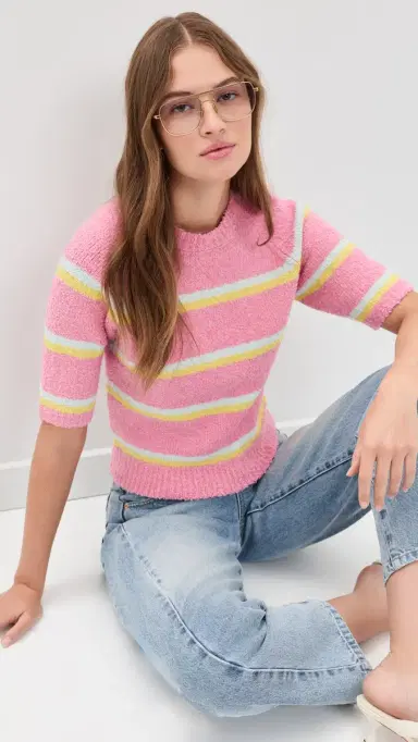 Roucha cobel Fluffy Sweater Pink ky | Thumbnail 2 Roucha cobel Fluffy Sweater Pink ky | Thumbnail 2