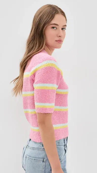 Roucha cobel Fluffy Sweater Pink ky | Thumbnail 5 Roucha cobel Fluffy Sweater Pink ky | Thumbnail 5