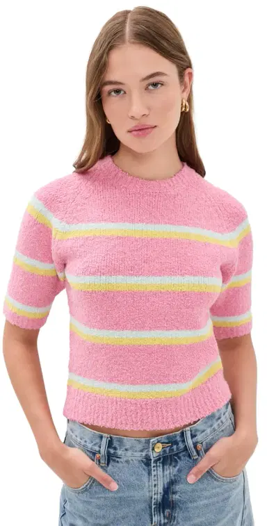 Roucha cobel Fluffy Sweater Pink ky | Thumbnail 1 Roucha cobel Fluffy Sweater Pink ky | Thumbnail 1
