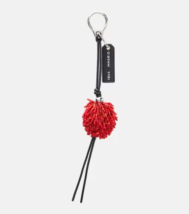 Loewe Lion beaded crochet bag charm | Thumbnail 2 Loewe Lion beaded crochet bag charm | Thumbnail 2