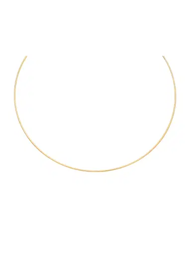 Wish Fine Jewelry 18K Gold Wire Collar Choker Necklace | Thumbnail 1 Wish Fine Jewelry 18K Gold Wire Collar Choker Necklace | Thumbnail 1