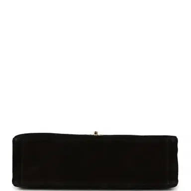 Chanel Chanel Maxi "Souplissimo" Large Flap Bag Black Suede Gold Hardware | Thumbnail 6 Chanel Chanel Maxi "Souplissimo" Large Flap Bag Black Suede Gold Hardware | Thumbnail 6