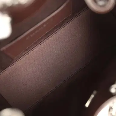Chanel Chanel Mini 25 Hobo Bag Dark Brown Shiny Crumpled Calfskin Silver Hardware | Thumbnail 8 Chanel Chanel Mini 25 Hobo Bag Dark Brown Shiny Crumpled Calfskin Silver Hardware | Thumbnail 8