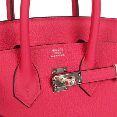 HERMÈS Hermes Birkin 25 Rose Mexico Togo Palladium Hardware | Thumbnail 7 HERMÈS Hermes Birkin 25 Rose Mexico Togo Palladium Hardware | Thumbnail 7