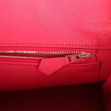 HERMÈS Hermes Birkin 25 Rose Mexico Togo Palladium Hardware | Thumbnail 9 HERMÈS Hermes Birkin 25 Rose Mexico Togo Palladium Hardware | Thumbnail 9