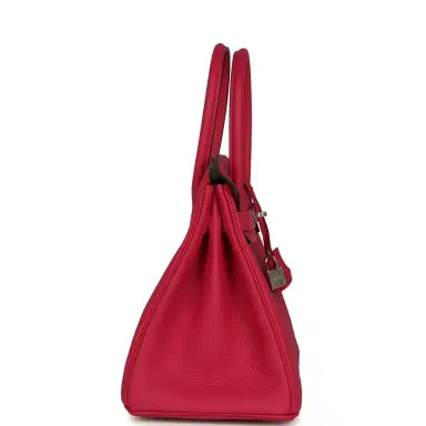 HERMÈS Hermes Birkin 30 Rose Mexico Togo Palladium Hardware | Thumbnail 3 HERMÈS Hermes Birkin 30 Rose Mexico Togo Palladium Hardware | Thumbnail 3
