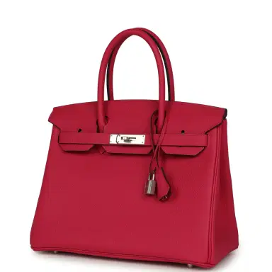 HERMÈS Hermes Birkin 30 Rose Mexico Togo Palladium Hardware | Thumbnail 5 HERMÈS Hermes Birkin 30 Rose Mexico Togo Palladium Hardware | Thumbnail 5