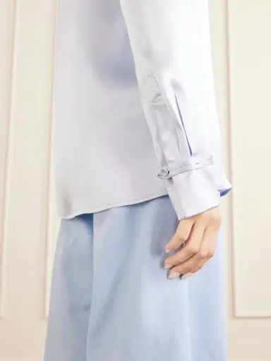 Gabriela Hearst Cruz Silk-satin Shirt | Thumbnail 5 Gabriela Hearst Cruz Silk-satin Shirt | Thumbnail 5