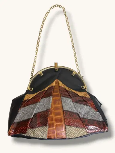 Jen Wonders Studio Exotic Skin Bag | Thumbnail 2 Jen Wonders Studio Exotic Skin Bag | Thumbnail 2
