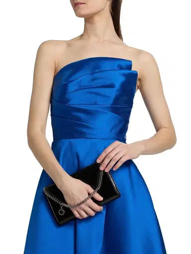 THEIA Women's Salem Strapless Cocktail Tea-Length Dress - Sapphire Eclipse - Size 16 | Thumbnail 6 THEIA Women's Salem Strapless Cocktail Tea-Length Dress - Sapphire Eclipse - Size 16 | Thumbnail 6