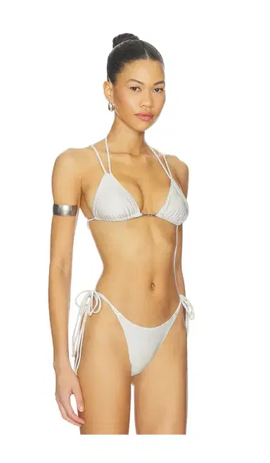 Frankies Bikinis X Jennie Mabel Satin Top | Thumbnail 2 Frankies Bikinis X Jennie Mabel Satin Top | Thumbnail 2