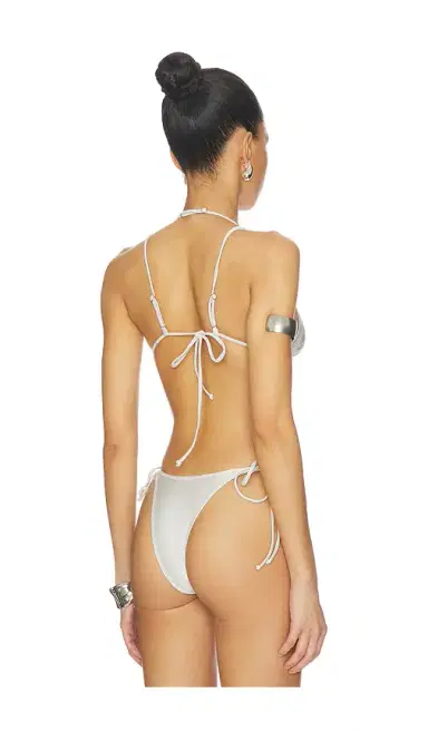 Frankies Bikinis X Jennie Mabel Satin Top | Thumbnail 3 Frankies Bikinis X Jennie Mabel Satin Top | Thumbnail 3
