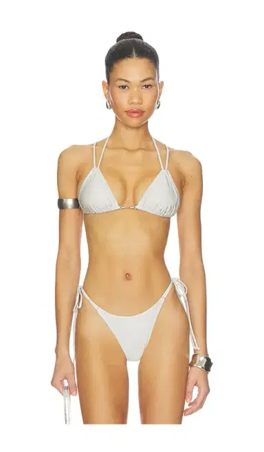Frankies Bikinis X Jennie Mabel Satin Top | Thumbnail 1 Frankies Bikinis X Jennie Mabel Satin Top | Thumbnail 1