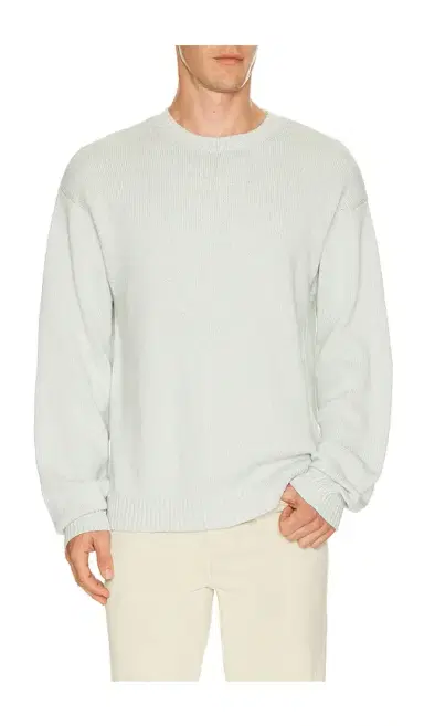 Frame Cotton Silk Crewneck Sweater | Thumbnail 1 Frame Cotton Silk Crewneck Sweater | Thumbnail 1