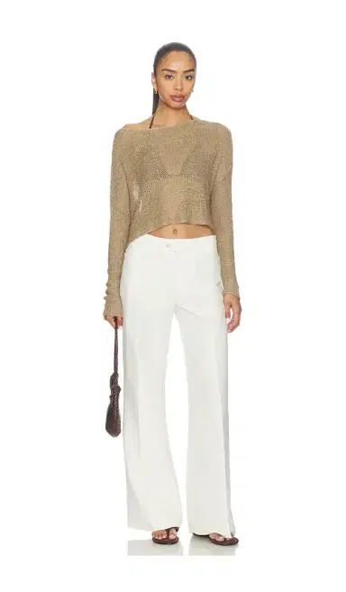 Closed Flared Linen Pants | Thumbnail 5 Closed Flared Linen Pants | Thumbnail 5