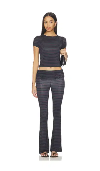 WeWoreWhat Fold Over Flare Legging | Thumbnail 5 WeWoreWhat Fold Over Flare Legging | Thumbnail 5