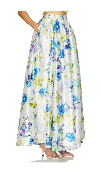 HEMANT AND NANDITA Long Skirt | Thumbnail 2 HEMANT AND NANDITA Long Skirt | Thumbnail 2