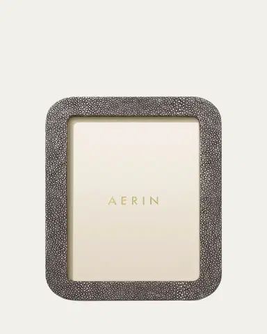 AERIN Modern Faux Shagreen Frame, 5" x 7" | Thumbnail 2 AERIN Modern Faux Shagreen Frame, 5" x 7" | Thumbnail 2