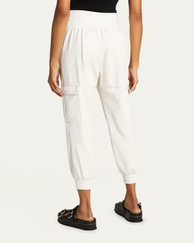 Cinq à Sept Giles High-Waist Faux Leather Jogger Pant | Thumbnail 2 Cinq à Sept Giles High-Waist Faux Leather Jogger Pant | Thumbnail 2