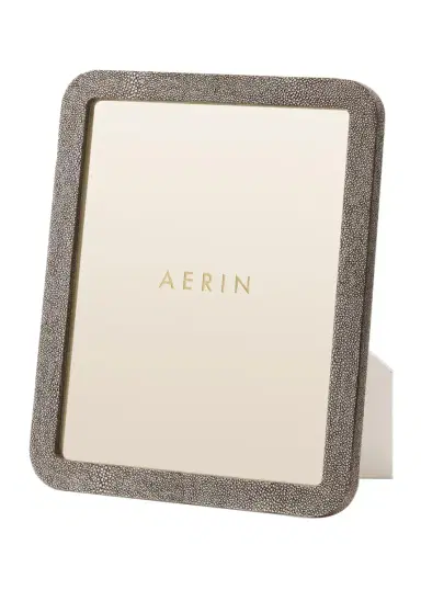 AERIN Modern Faux Shagreen Frame, 8" x 10" | Thumbnail 4 AERIN Modern Faux Shagreen Frame, 8" x 10" | Thumbnail 4