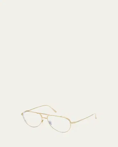 Tom Ford Titanium Aviator Optical Frames | Thumbnail 1 Tom Ford Titanium Aviator Optical Frames | Thumbnail 1