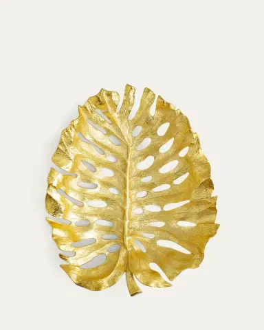 Michael Aram Golden Monstera Centerpiece | Thumbnail 4 Michael Aram Golden Monstera Centerpiece | Thumbnail 4