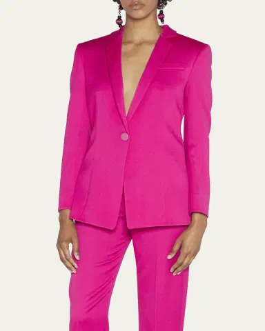 Giorgio Armani Virgin Wool Tuxedo Blazer | Thumbnail 4 Giorgio Armani Virgin Wool Tuxedo Blazer | Thumbnail 4